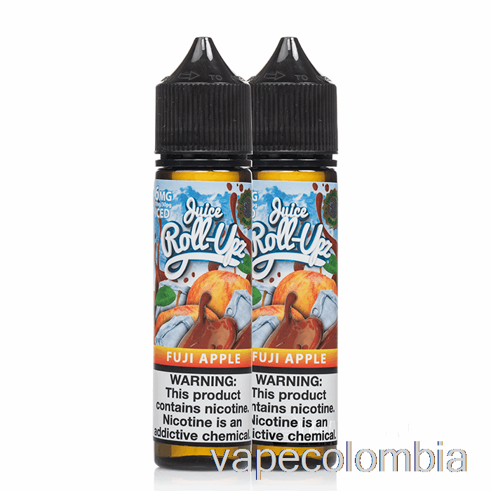 Vape Recargable Ice Fuji Manzana - Jugo Roll Upz - 120ml 3mg